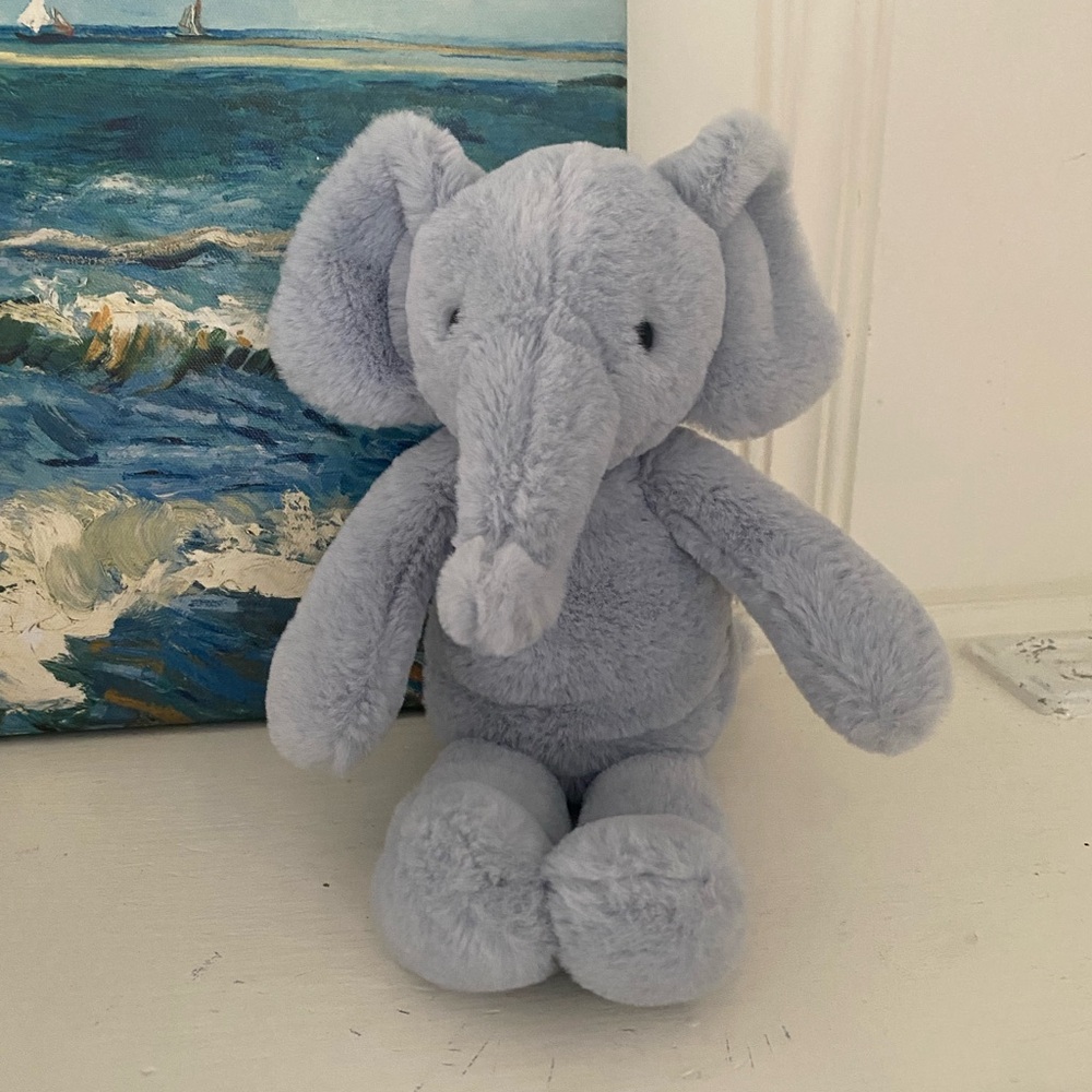 Jellycat Soft Blue Elephant Plush